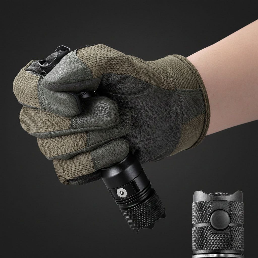 E9 GEN5 Long Throw- 3,000 Lumen  388 Meter  Tactical EDC Flashlight