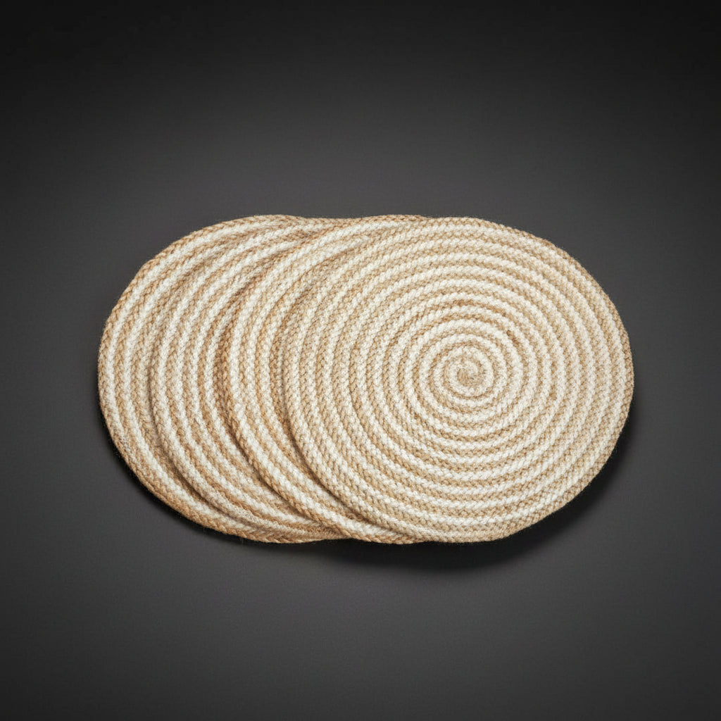 Kata Spiral Placemat - Natural (Set of 4)