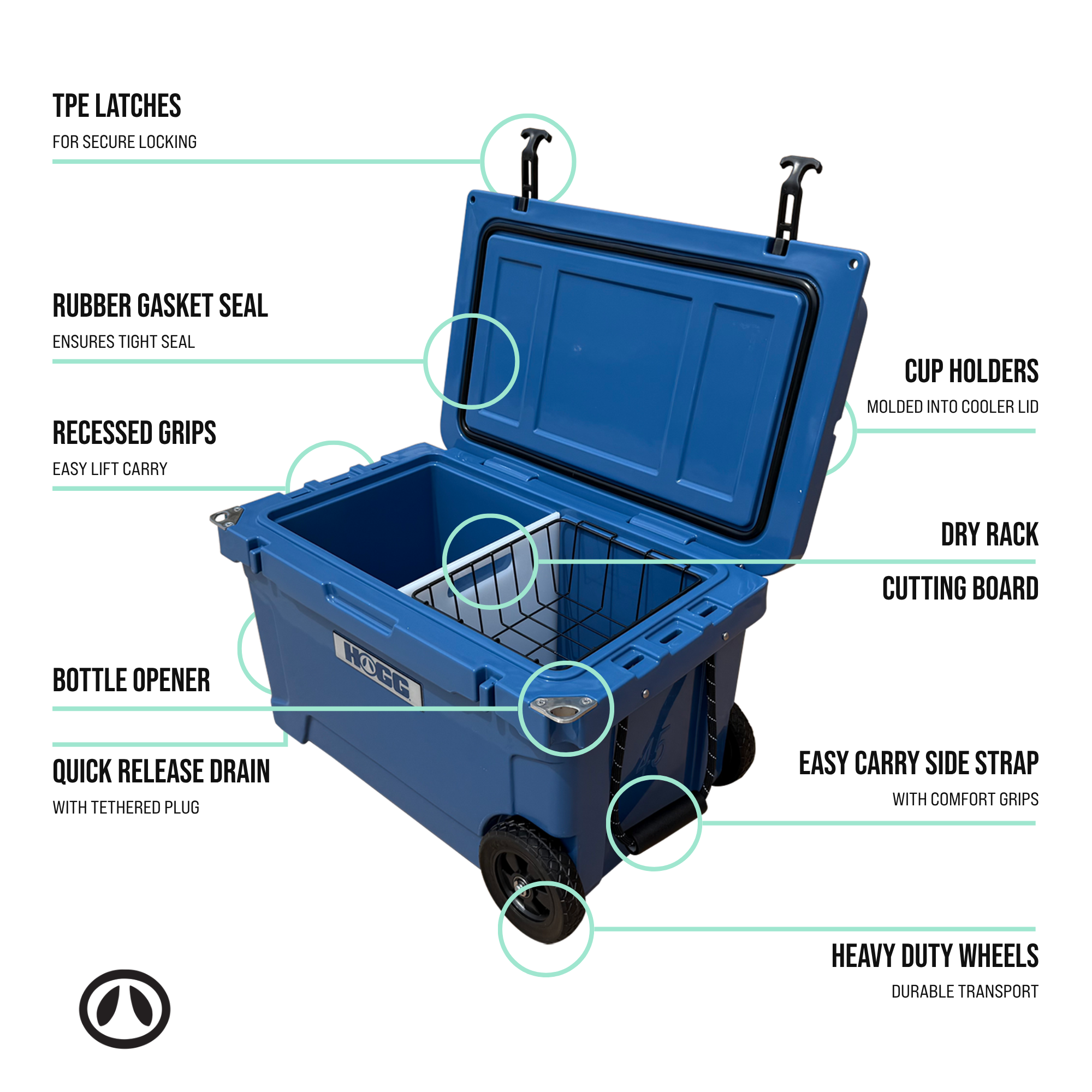 HOGG 45QT COOLER