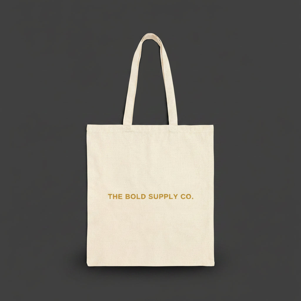 The Bold-Cotton Canvas Tote Bag