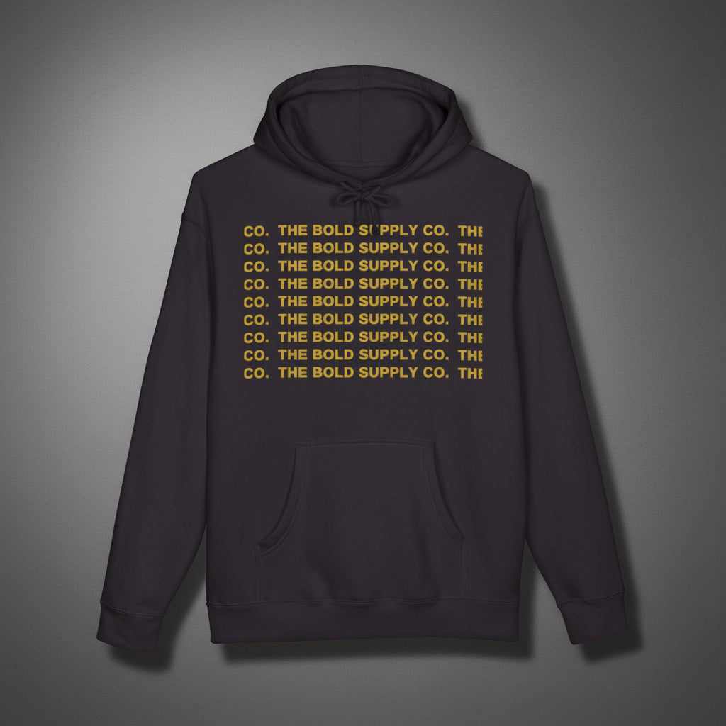The Bold Supply Co.' Repeat Black/Camo Hoodie