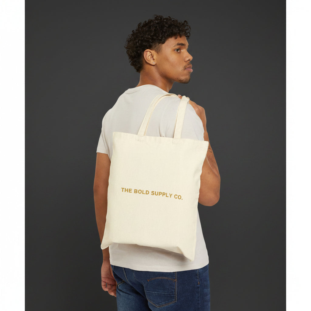 The Bold-Cotton Canvas Tote Bag