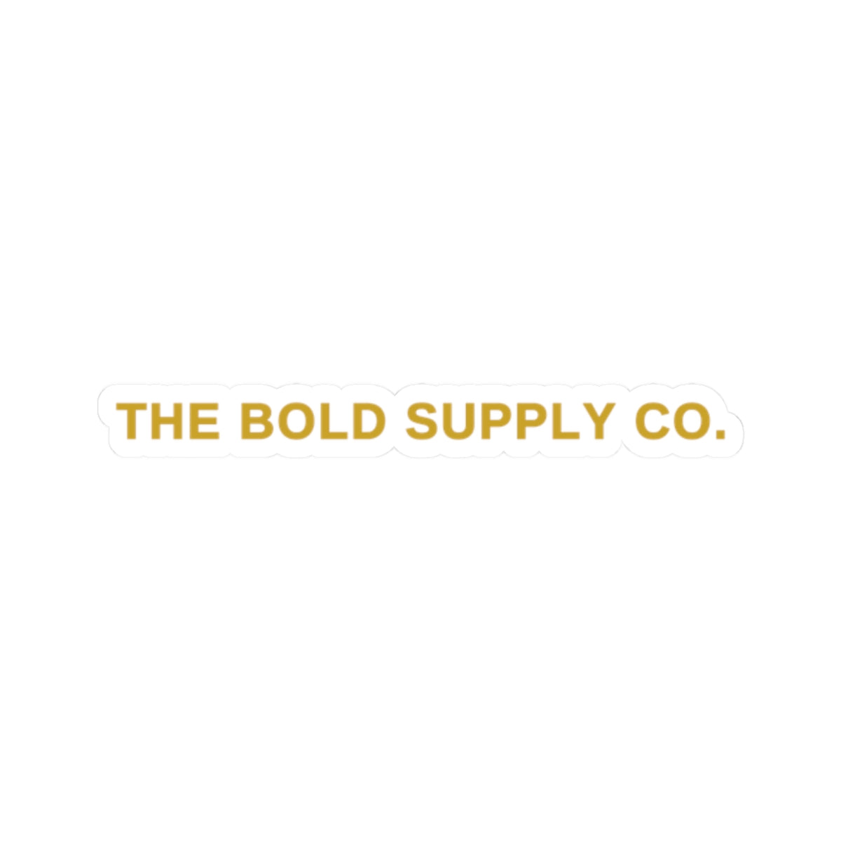 The Bold -Cut Stickers
