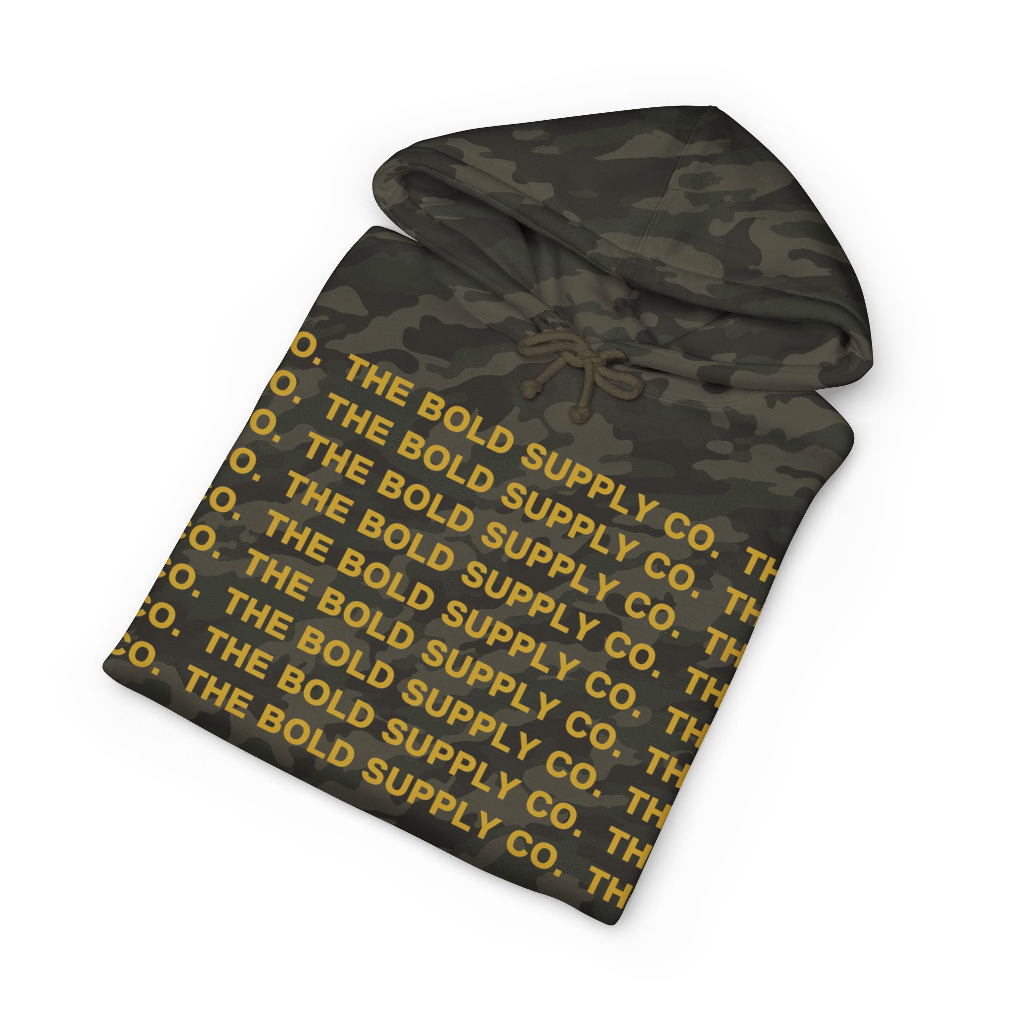 The Bold Supply Co.' Repeat Black/Camo Hoodie