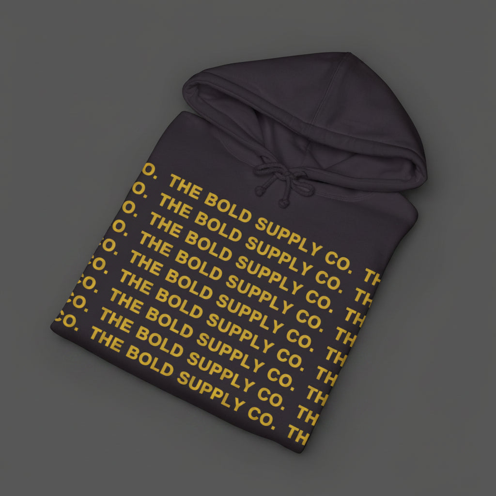 The Bold Supply Co.' Repeat Black/Camo Hoodie