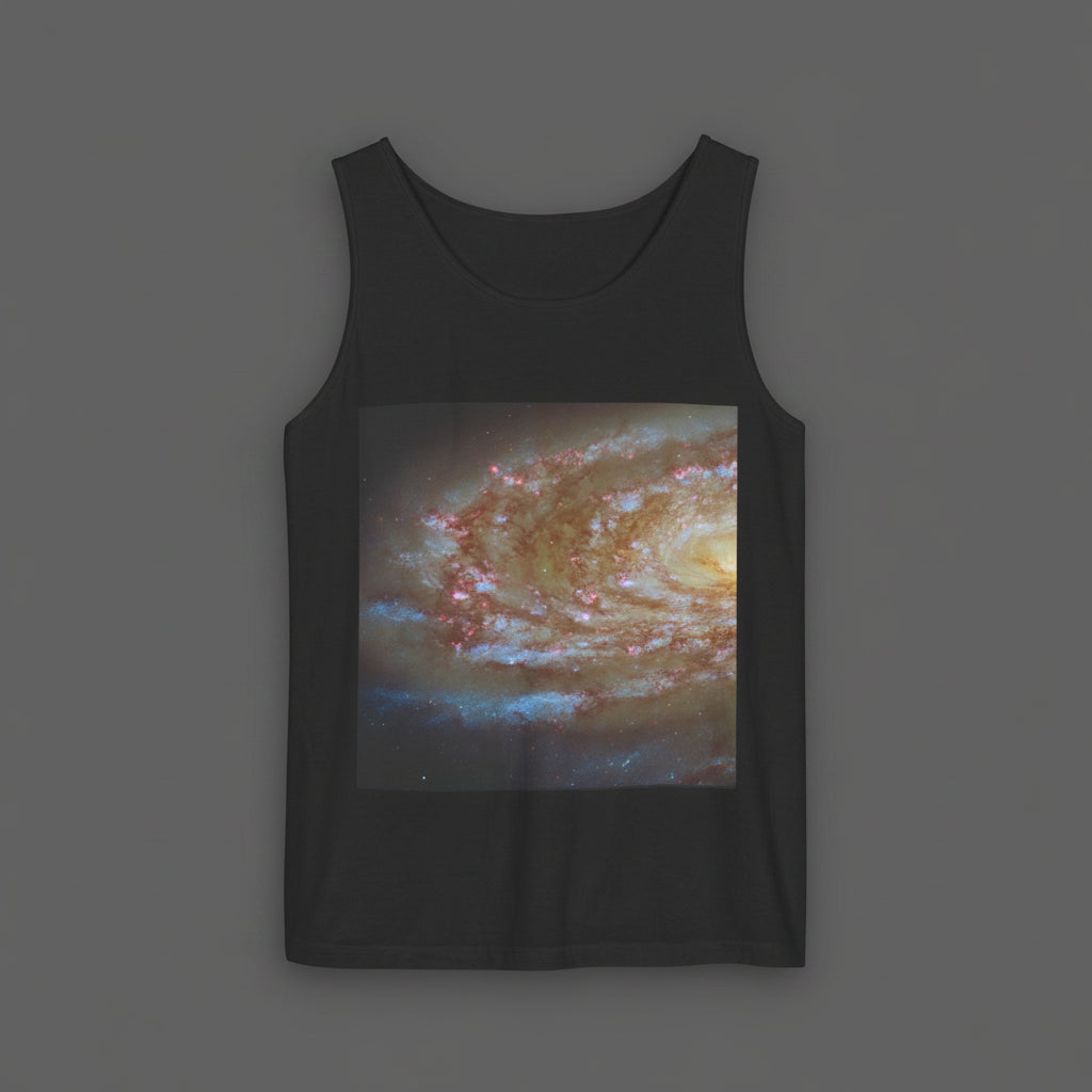 The Bold Galaxy Spiral Tank Top - Cosmic Space Nebula