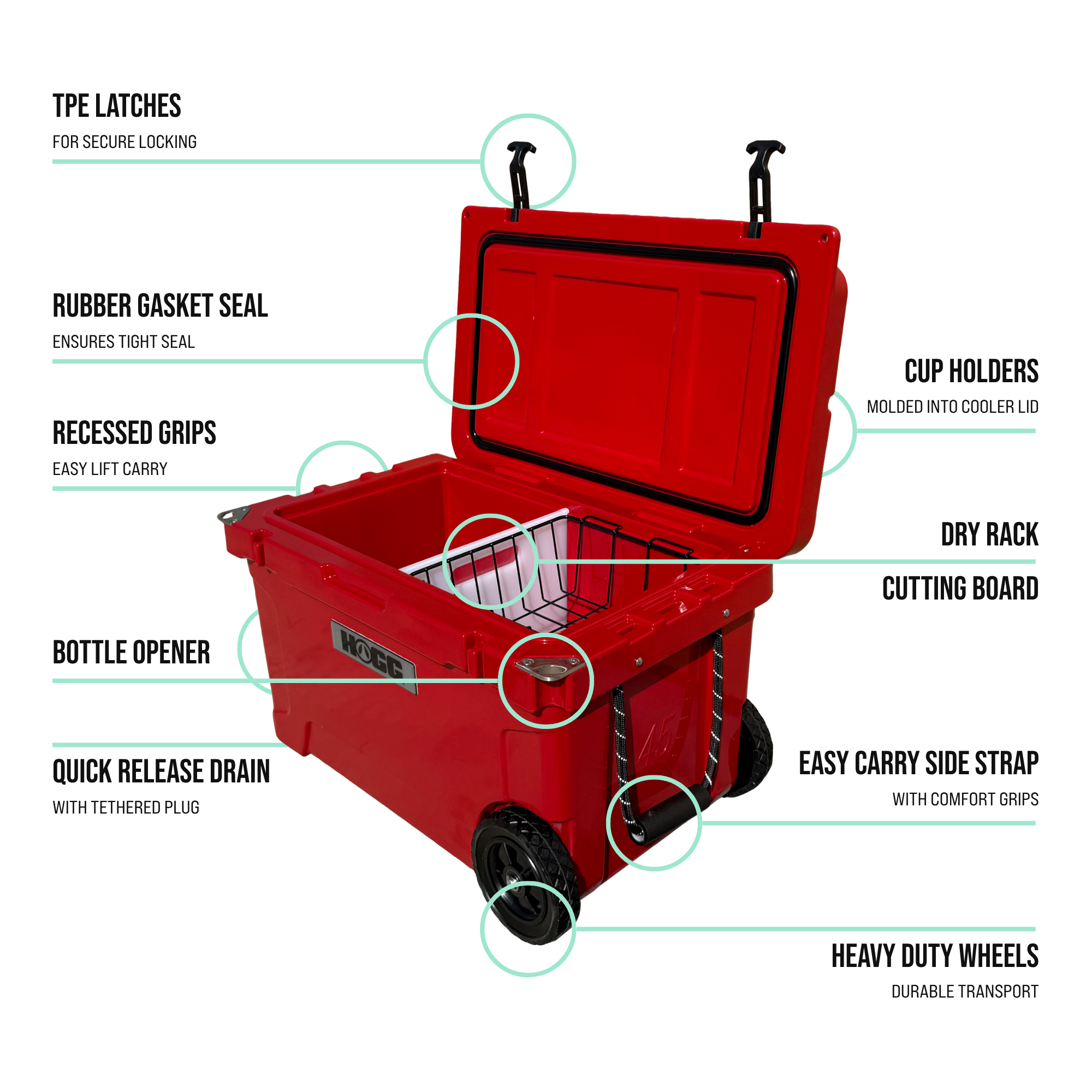 HOGG 45QT COOLER