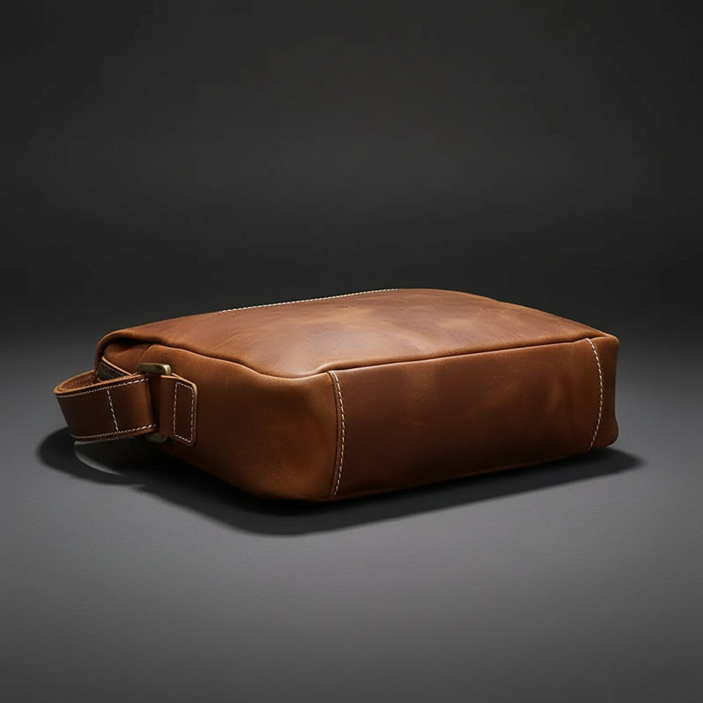 Soren Vintage Leather Crossbody Bag Sling | Versatile and Durable Leather Bag