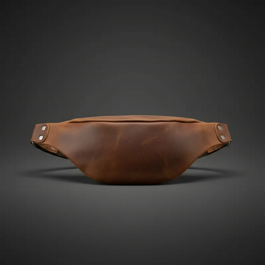Wagner Leather Waist Bag | Full Grain Leather Fanny Pack