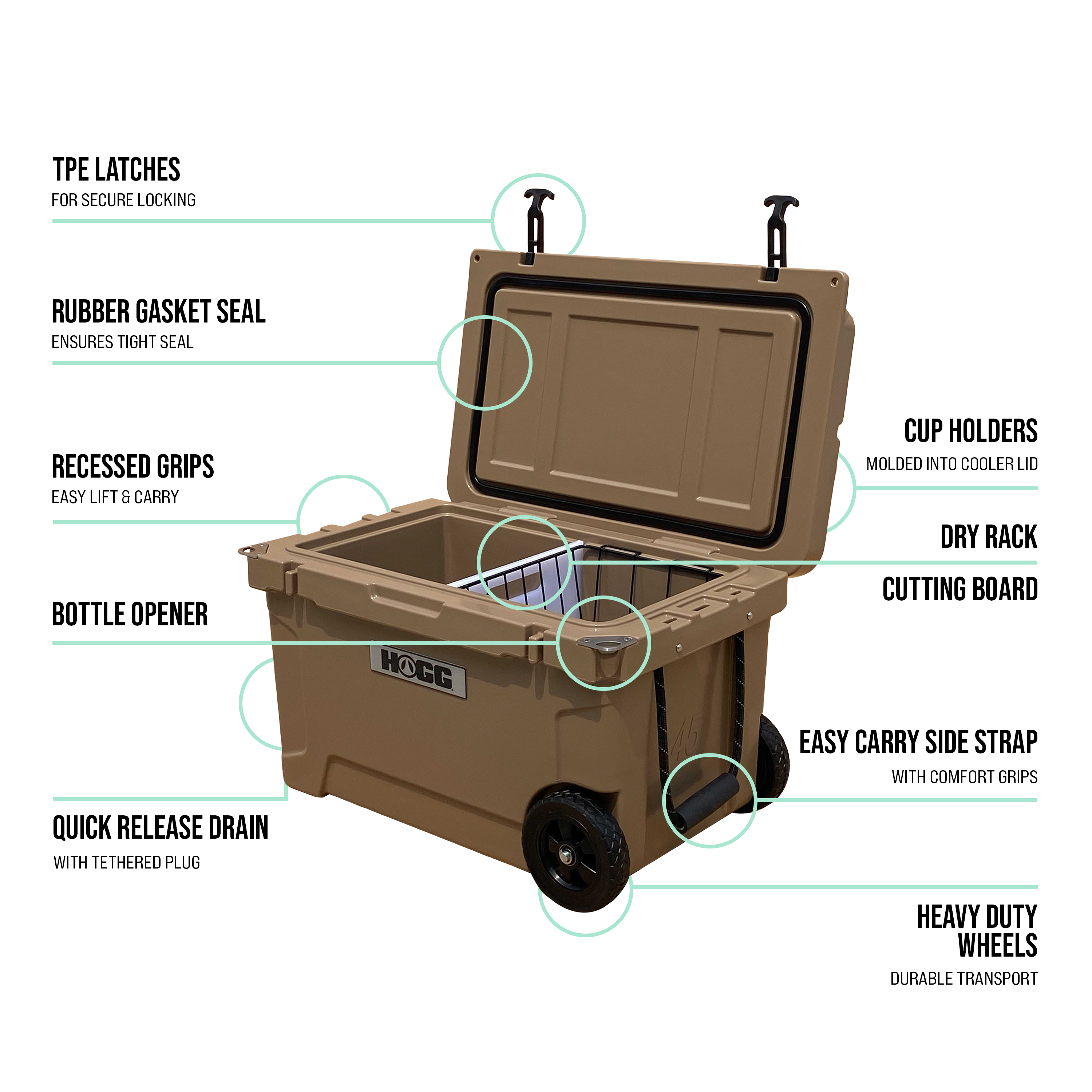 HOGG 45QT COOLER