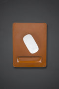 Boulder Full-Grain Leather Mouse Pad with Hand Support