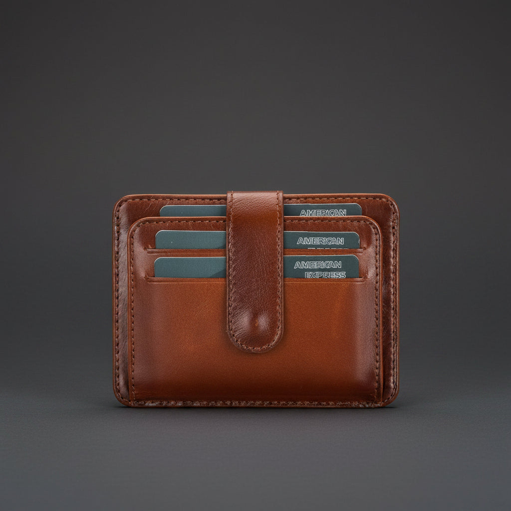 Cortez Handcrafted Leather Slim Wallet with Card Holder