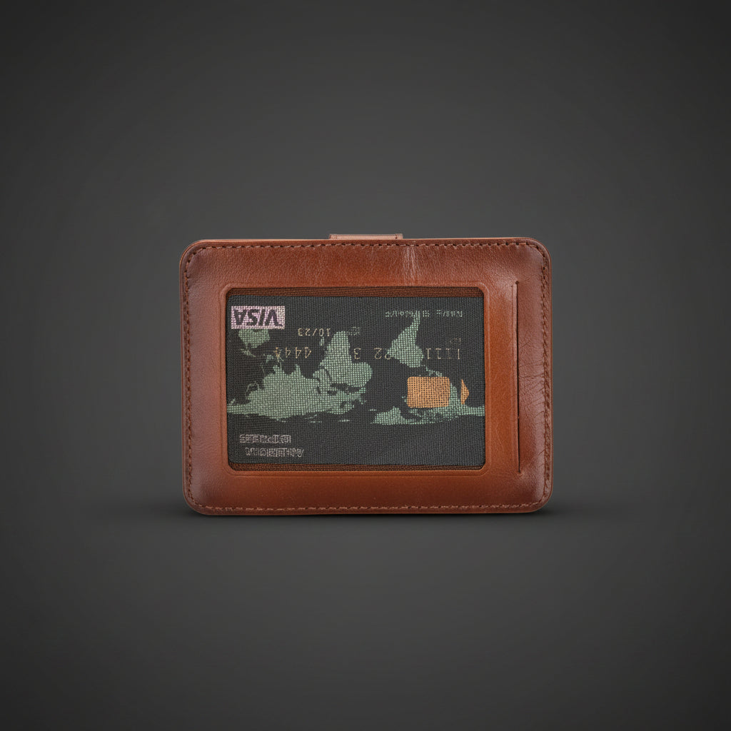 Cortez Handcrafted Leather Slim Wallet with Card Holder