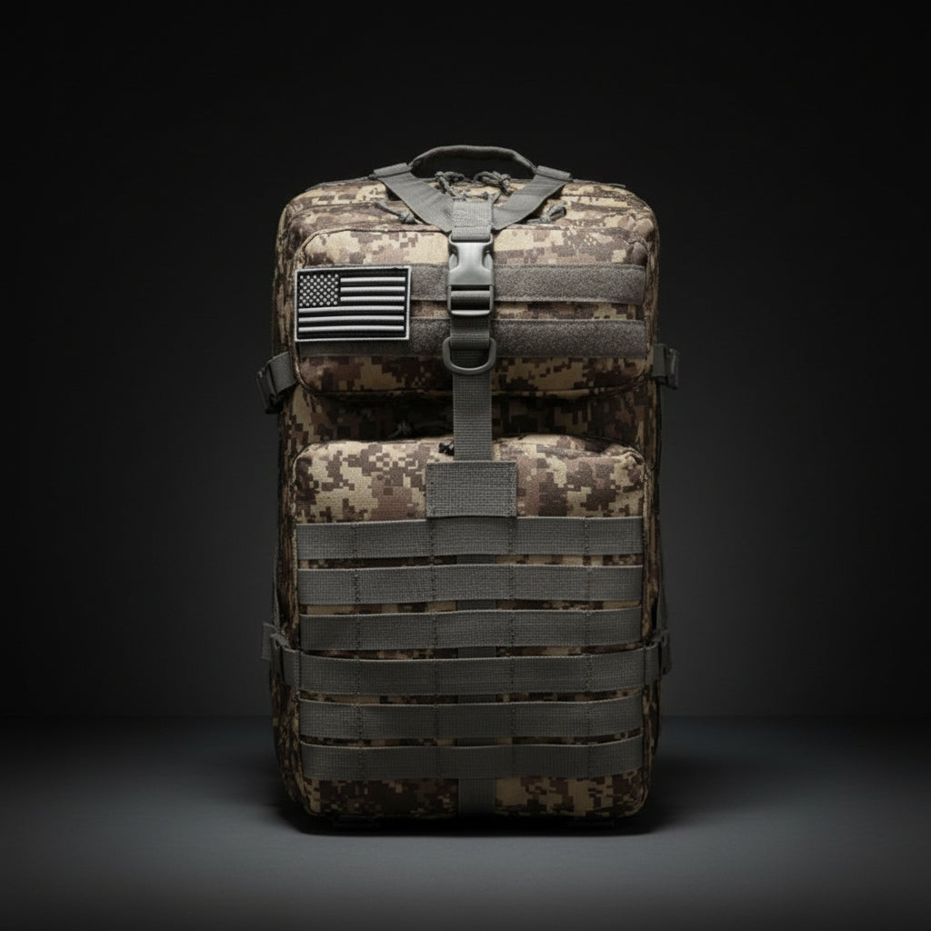42L Tactical Backpack Bag with USA Patch
