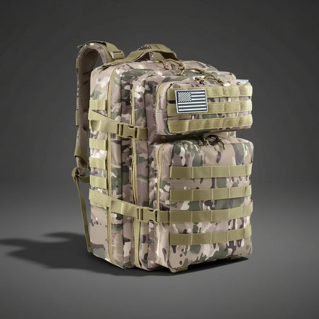 42L Tactical Backpack Bag with USA Patch
