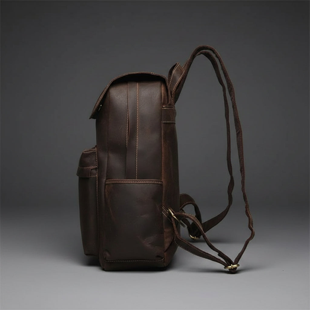 The Helka Backpack | Genuine Vintage Leather Backpack