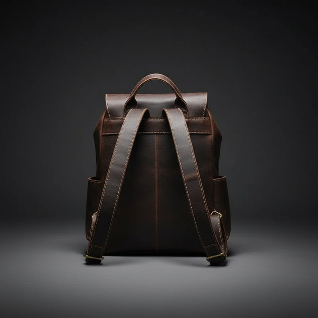 The Helka Backpack | Genuine Vintage Leather Backpack